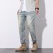 American Retro Jeans Men's New Fat Plus Size Elastic Straight Jeans Men's Spring And Summer Plus Size Men's Clothing_mkmklike.com