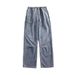 Black Gray Jeans Men's Straight Loose Wide Leg Spring New Style American High Street Micro Flared Pants_mkmklike.com