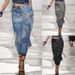 High Waisted Women's Slim Fit Jeans Distressed Ripped Drawstring Detail Ribbed Construction Regular Thickness England Style Fashion_mkmklike.com