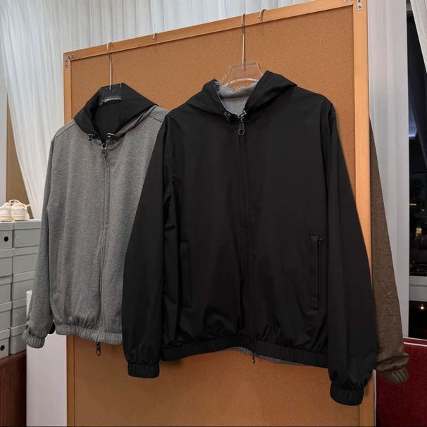 High-Quality M's Versatile Casual Simple Business High-End Design Sse Light Luxury Fashion Sports Loose Jacket For_mkmklike.com