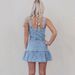 K New Temperament Commuting Fashionable Camisole Spicy Girl Denim Women's Dress_mkmklike.com