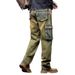New Cross-border Large-size Jeans Men's American Multi-pocket Retro Old Overalls Men's Outdoor Tactical Jeans_mkmklike.com