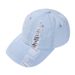 Hot Sale Men And Women Simple Hats One Size Fashion Washed Cotton Holed Denim Baseball Caps_mkmklike.com