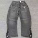 Y2k Street Style Embroidered Distressed Baggy Jeans For Men & Women - Loose Fit Straight Leg Vintage Denim Pants With Patchwork Details_mkmklike.com
