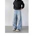 Retro Washed Distressed Wide Leg Scimitar Jeans Whiskered American Style Factory Direct Sales For Men And Women New Arrivals_mkmklike.com