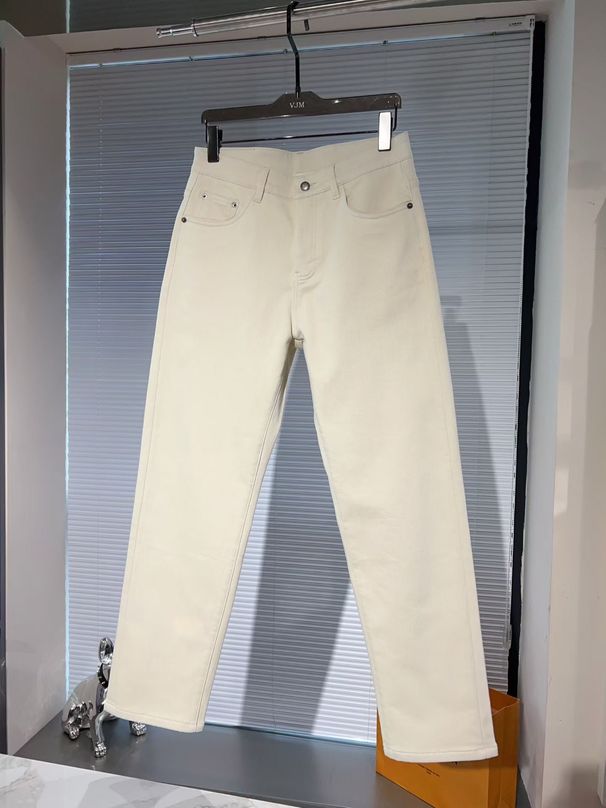 Winter New Men's Fleece-Lined Jeans. A True Classic, Fashionable, Durable, Versatile Style With No Limits On Trends_mkmklike.com