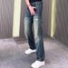 Distressed Men's Jeans | Streetwear Relaxed Straight Fit | Ripped & Washed Denim Pants_mkmklike.com