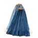 Women's Retro Style High-Waisted A-Line Denim Skirt Slimming Woven Belt Midi Skirt Versatile Mid-Length Flared Skirt For Spring/Autumn_mkmklike.com