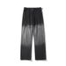 American-style Gradient Jeans For Men, Spring High Street Fashion, Loose Fit, Distressed Straight-leg Pants, Casual_mkmklike.com