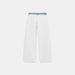Women's BAGGY Low Rise Straight Leg Jeans Patchwork Double Waistband Style_mkmklike.com