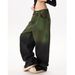 Aurora Green Washed Jeans – Oversized Streetwear Pants With Graffiti Fade For Unisex Y2K Aesthetic_mkmklike.com
