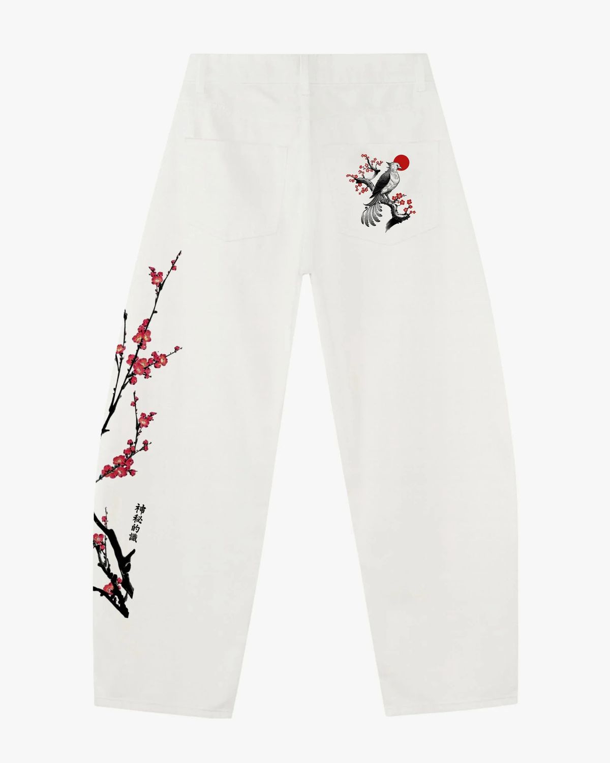 Men's Clothing Retro High-Waisted Washed Denim Jeans For Men Straight Leg Loose Wide Leg Trousers European And American Style_mkmklike.com