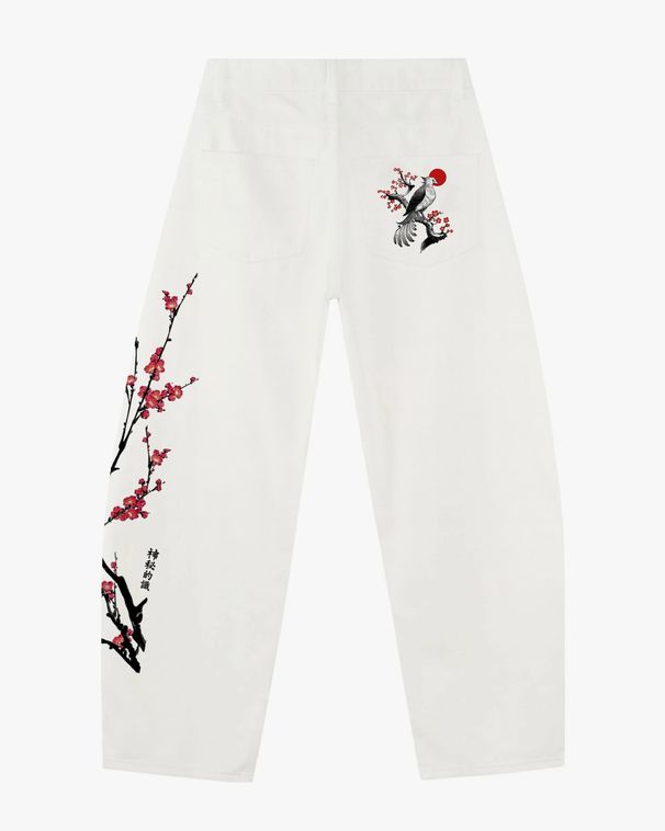 Men's Clothing Retro High-Waisted Washed Denim Jeans For Men Straight Leg Loose Wide Leg Trousers European And American Style_mkmklike.com