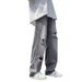 Suitable For All Seasons Ripped Jeans For Men Vibe Style Cool Straight Leg Long Spring Summer American High Street Ins Pants_mkmklike.com