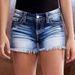 Women's Clothing New Design Women's Fashion Tassel Perforated Denim Shorts_mkmklike.com