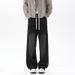 Vintage American-style Autumn Streetwear Washed Patchwork Curved Hem Jeans For Men And Women, Loose Fit, Plus Size,_mkmklike.com
