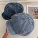 Hot Sale Women Leisure Ladies Denim Hat Cowboy Newsboy Gatsby Cap Octagonal Baker Peaked Beret Driving Hats_mkmklike.com