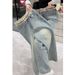 Women's Clothing High Waist Slim Fit Stretch Straight Leg Jeans Plus Size Slimming Embroidered Wide Leg Pants Floor Length Spring_mkmklike.com