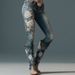 2025 Fall/Winter New Women's Jeans 3D Printed Long Pants Colorful Floral Denim Casual Fashion_mkmklike.com