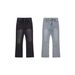 Vintage Washed Denim Flare Jeans – Classic Blue & Black High-Waisted Bootcut Pants (S/M/L/Xl) Fashion Trends_mkmklike.com