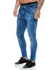 European And American New Locomotive Men's Pants Men's Tight Jeans_mkmklike.com