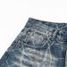 Men's Retro Lightning Wash Denim Jeans | Loose Fit Straight Leg Streetwear Pants | Vintage Distressed Style_mkmklike.com