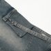 Multi-Pocket Cargo Jeans For Men, High Street Style, Trendy Design With Ribbon Decoration, Loose Washed Straight-Leg_mkmklike.com