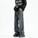 Wide Jeans Loose Straight Leg 2025 New High Street Men's Autumn And Winter Thick Workwear Pants_mkmklike.com