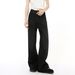 Men's Clothing Autumn New Arrivals Vibe Style Textured Distressed Retro Straight Loose Jeans_mkmklike.com
