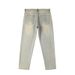 Men's Slim Fit Straight Leg Denim Jeans Yellowish Brown Ripped Distressed High Street Style Retro Trendy Trousers_mkmklike.com