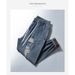 2023 New Spring And Autumn Webbing Hemming Threaded Ripped Jeans Men's Fattened Plus Size 9-point Pants Men's 150kg_mkmklike.com