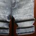 Men's Clothing High End Printed Denim Shorts Men's Slim Fit Shorts 5 Points Summer Thin Men's Breeches Mid Length Pants Trendy Fashion_mkmklike.com