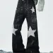 Men's Jeans Vintage Full Diamond Sequined Shiny Y2K Luxurious Design Clothes Mens Womens Harajuku Hip Hop Retro Baggy_mkmklike.com