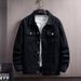 Men's Clothing Spring And Autumn Style Denim Jacket Men Ins Loose Large Size Workwear Jacket Denim Clothing_mkmklike.com