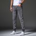 Men's Clothing New Spring And Autumn Men's Jeans Fashion Trend Stretch Slim Fit Pants Men's Youth Long Pants_mkmklike.com