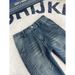 Men's Clothing Men's Style Wide Leg Trousers Retro Deconstructed Washed Denim Jeans Spring Casual Straight Leg With Slight Flare_mkmklike.com