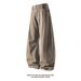 American-style Brown Jeans For Men And Women, Autumn Trendy Cleanfit Washed Casual Pa, Vintage Straight-leg Flared_mkmklike.com