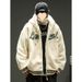 Men's Hoodie Winter New American Retro Hip-Hop Letter Hooded Jacket Couple Trendy Brand Thickened Lamb Wool Coat_mkmklike.com