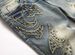 High Street Punk Style Embroidered Studded Men's Jeans Slim Fit Flared Distressed Trendy Long Pants New 2026_mkmklike.com