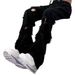 Men's Trendy High Street Style Retro Distressed Flared Black Jeans Slimming Loose Fit Straight Leg American Cross Border_mkmklike.com
