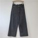 Women's Clothing Retro And Fashionable Ins Striped Jeans New Style Stylish Design Lazy Style Wide Leg Trousers For Women_mkmklike.com