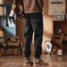 Factory Direct Sales Autumn And Winter New Black Jeans Men's Retro Washed American Jeans Men's Loose Large Size Pants_mkmklike.com