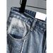 Men's Clothing Summer Thin Patchwork Denim Shorts Men's Japanese Design Loose Casual Mid Length Pants Trendy All Match 5 Point Pants_mkmklike.com
