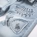 High Street Fashion Men's Washed Flared Jeans Graffiti Personalized Embroidery Patchwork New Style Platform_mkmklike.com