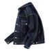 Men's Denim Jacket Vintage Workwear Style Streetwear Casual Coat For Spring & Autumn_mkmklike.com