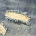 Hong Kong Version High-end Cotton Texture Vintage Washed Ripped Denim For Men, Summer Thin Straight-leg Knee-length_mkmklike.com