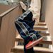 Men's Loose Straight Leg Jeans Wide Leg Pants Autumn Winter Style American High Street Vibe Design Niche Style_mkmklike.com