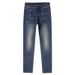High-end Embroidered Jeans Men's Autumn And Winter Thick Slim-fitting Straight Small Feet Casual Versatile Pants_mkmklike.com
