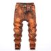 Men's Clothing New Arrival Men's Jeans, Slim Fit, Straight Leg, Casual, Trendy Long Pants For Teen Boys_mkmklike.com