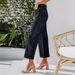 Retro High-Waisted Wide-Leg Women's Jeans Single-Breasted Loose Straight Leg_mkmklike.com